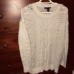 Cozy oversized knit sweater